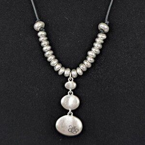 Metal Beaded Bee Necklace